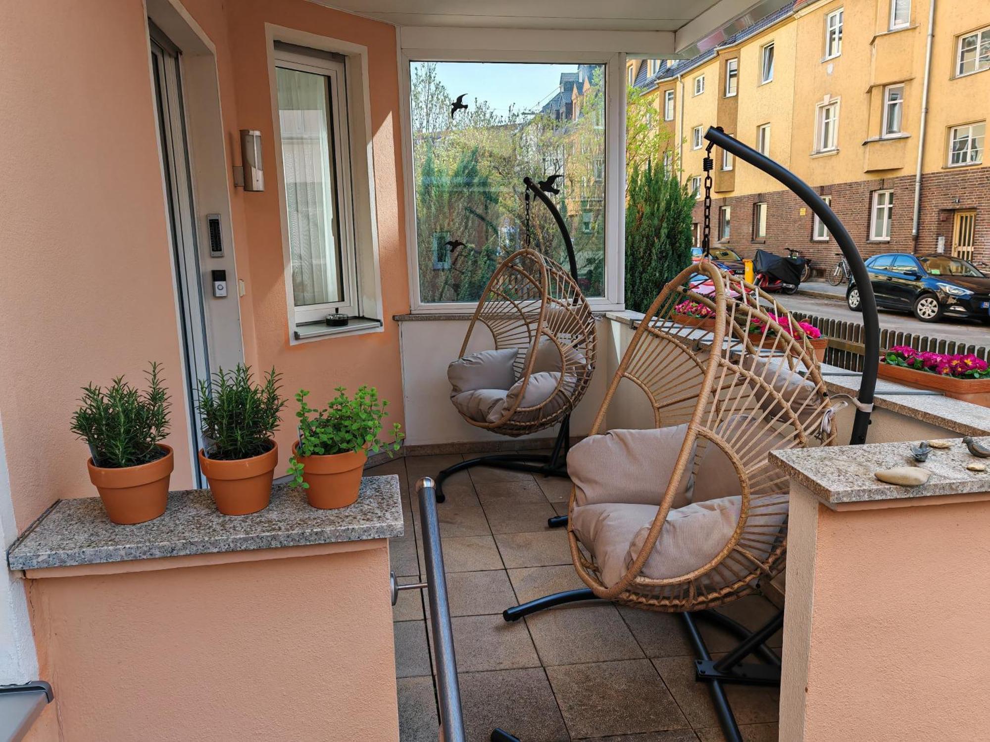 Neu - 4 Zimmer, 4 Betten, 5 Min Zum Hbf, Terrasse, 160Qm Augsburgo Exterior foto