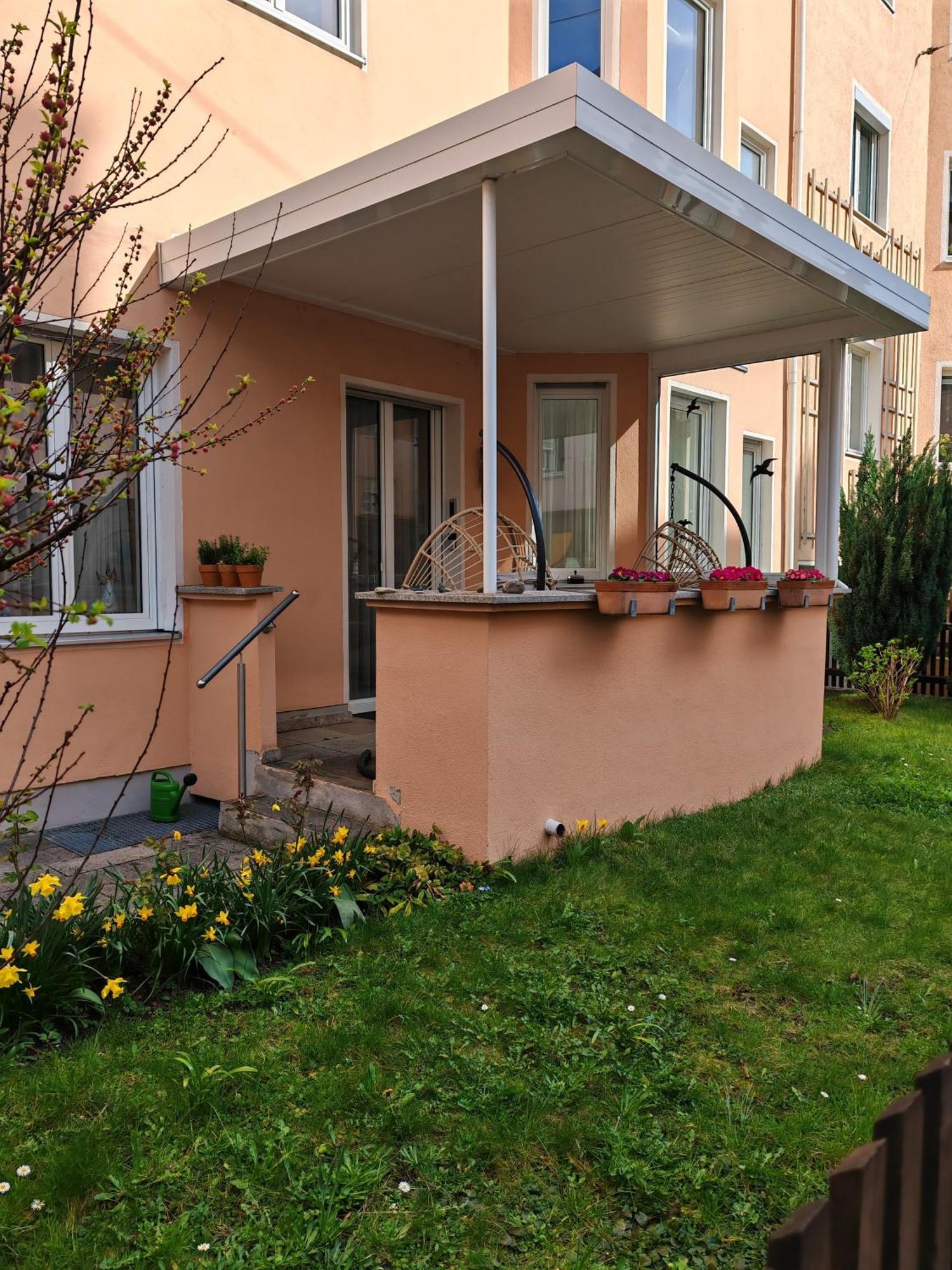 Neu - 4 Zimmer, 4 Betten, 5 Min Zum Hbf, Terrasse, 160Qm Augsburgo Exterior foto